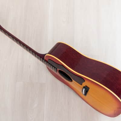 1964 Gibson J-45 ADJ Vintage Dreadnought Acoustic Guitar Cherry Sunburst, Collector-Grade w/ Case image 14