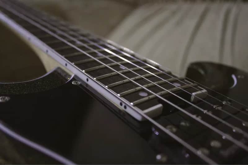 2013 Edwards by ESP E-UT-100SL Ultratone Baritone Guitar, Metallic