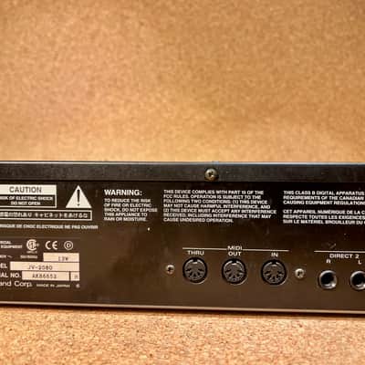 Roland JV-2080 64-Voice Synthesizer Module 1990s – Serviced – Warranty image 12