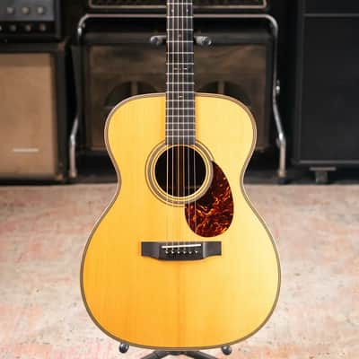 Martin Custom Shop OM-28 Acoustic/Electric Guitar - Adirondack/Cocobolo with Hardshell Case - Used image 3