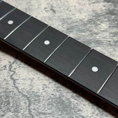 BMC Guitar Neck Strat® Stratocaster® 22 Fret Roasted Tiger Flame Maple With Rosewood Fingerboard 9.5 Radius.   (SN108) image 3