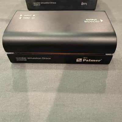 Palmer ILM Analog Speaker Simulator / DI Box 2023 - Present - Black image 4