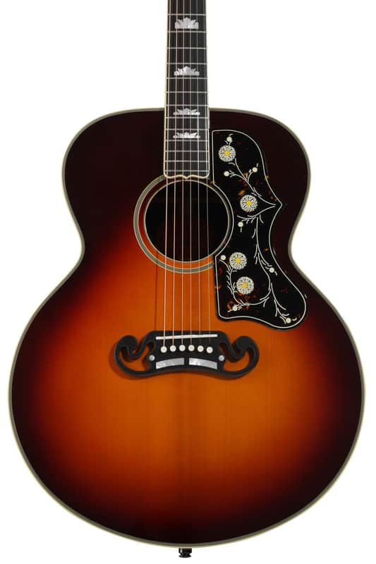 Epiphone Pre-war SJ-200 Rosewood Reissue Acoustic-electric Guitar - Vintage Sunburst image 1