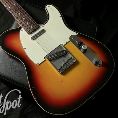 1960 Fender Custom Telecaster 3 Tone Sunburst image 1