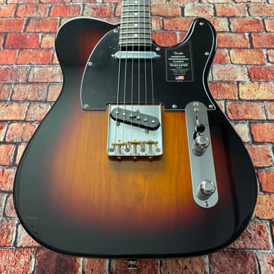 Fender American Professional Classic Telecaster - 3 Colour Sunburst w/Bag image 2