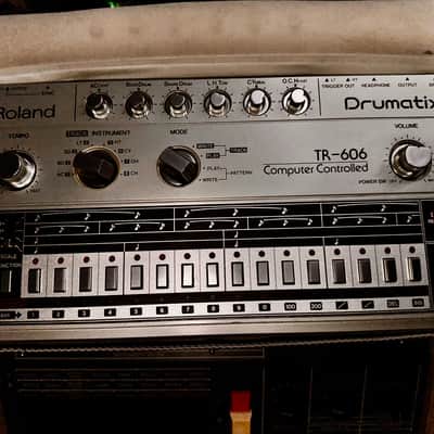 Roland TR-606 Drumatix 1980s - Silver