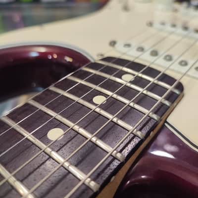 Fender Stratocaster Standard 2006 - Wine Red Maroon image 9