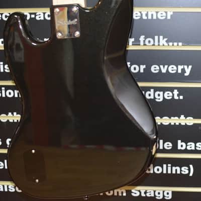 Fender Squier Affinity Series Jazz Bass V Black Metallic Electric Bass Guitar B Stock image 7