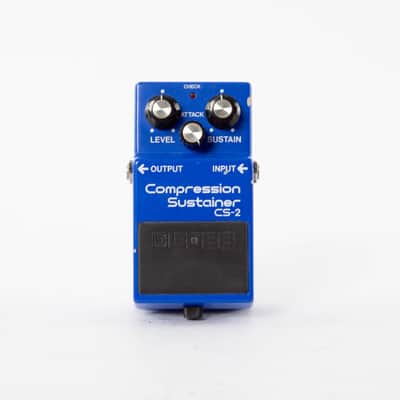 Boss CS-2 Compression Sustainer (Black Label) 1981 - 1989 image 2