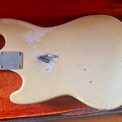 Fender Mustang Bass 1966-67 - White image 8