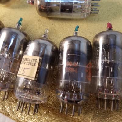 RCA etc. ONE (1) 6BQ7 tNOS AT1000 TESTED Vacuum Tube selected red tip dual triode 6BZ7 1954-1972 image 2
