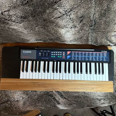 Casio CA-110 Vintage 1980's 49-Key PCM Pulse Code Modulation Tonebank Keyboard - Black image 1