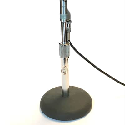 Rare Vintage 1940’s Shure Model 55C "Fat Boy” Unidyne Microphone with Atlas Stand -  “Elvis Mic” image 3