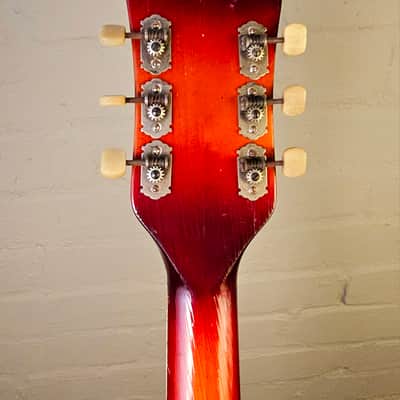 ♫ C1961 HOYER STARLET Semi Archtop, SOLID TOP ! RARE! Bild 9