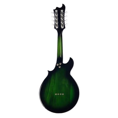 Airline Guitars H35 Batwing Mandolin Greenburst image 7