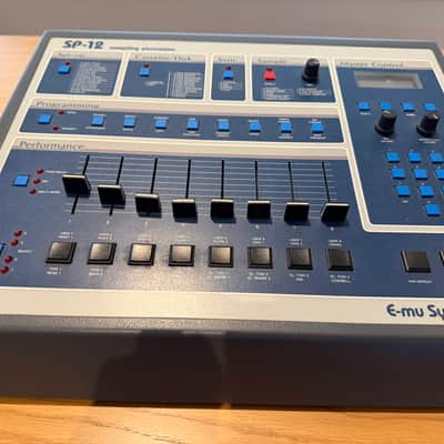 E-MU Systems SP-12 8-Voice Drum Sampler 1985 - 1987 - Blue image 4
