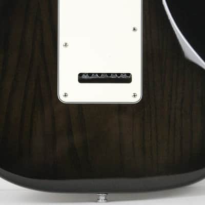 RARE 1990 Vintage Fender Stratocaster Plus Deluxe Translucent Black E9 Series Wilkinson Nut USA image 12