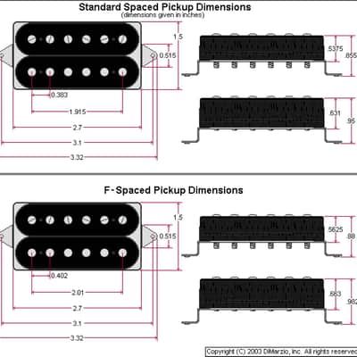 DiMarzio DP223CR PAF® 36th Anniversary Bridge Pickup image 3