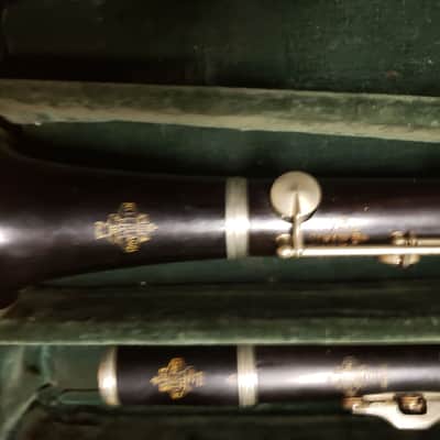 Crazy Rare Vintage G. Leblanc Enhanced A Clarinet! Repadded, Left Eb, Key Of A! image 2