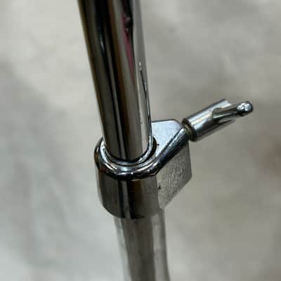 Ludwig Hercules Swivel foot/tube leg Straight Cymbal Stand (1285-CyS-12275) early 70's - chrome image 5