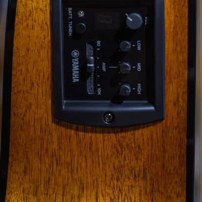 Yamaha FGX800C Dreadnought Acoustic-Electric Guitar image 12