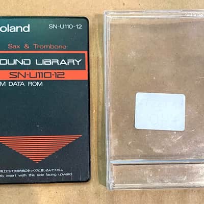 Roland SN-U110-12 Sax and Trombone PCM Data Rom Card