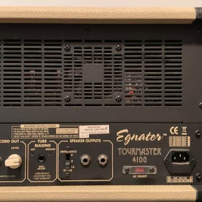 Egnater Tourmaster 4100 100w 4-Channel Guitar Head 2010s - Black/Blonde image 5