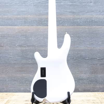 Yamaha BBNE2 Nathan East Signature Model 5-String White Electric Bass w/Case image 3