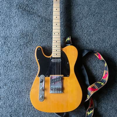 Squier Affinity Left-Handed Telecaster Butterscotch Blonde image 1