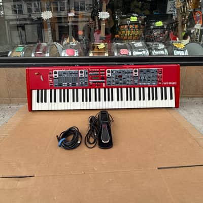 Nord Stage 2 HA76 76-Key Hammer Action Stage Keyboard w/ Gig Bag, Music Rest, Sustain Pedal & Power Cable
