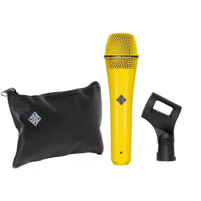 Immagine Telefunken USA M81 Dynamic Handheld Microphone, Yellow - 5