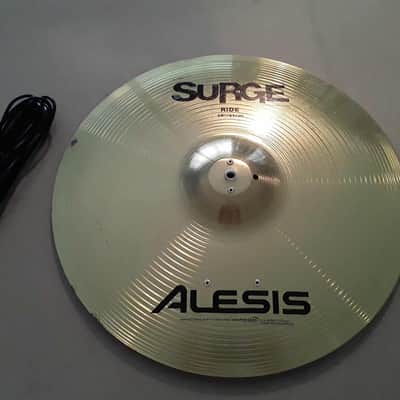ALESIS SURGE 16" Electronic Ride Cymbal with Cable - Lightly Used & Works Great image 1