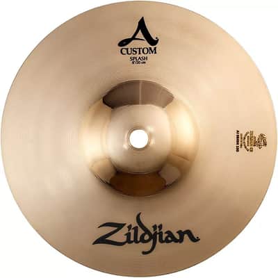 Zildjian 8" A Custom Splash Cymbal - NEW image 3
