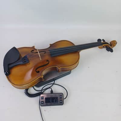 Karl Knilling 1799 4/4 Mittenwald Germany Violin Vintage 50s-60s +Aubert Bridge image 18