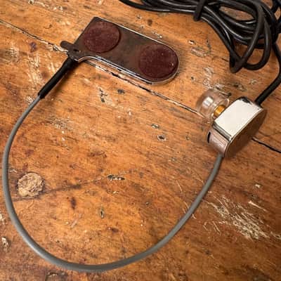 DeArmond Guitar Mike 1950's - Chrome with 1/4" cable image 2