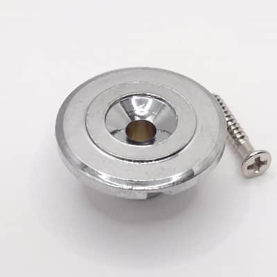 True Custom Shop® Chrome Slotted Modern String Guide for Fender Jazz & Precision Bass Guitars image 1