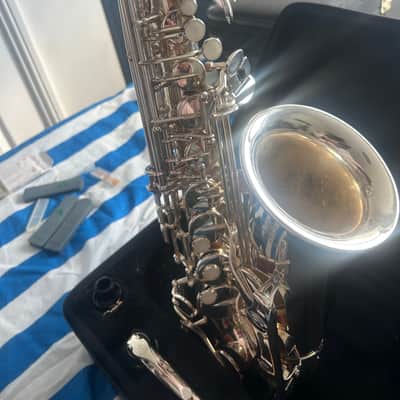 Yamaha YAS-280S - Alto Saxophone - Silver Plated - Silver image 13