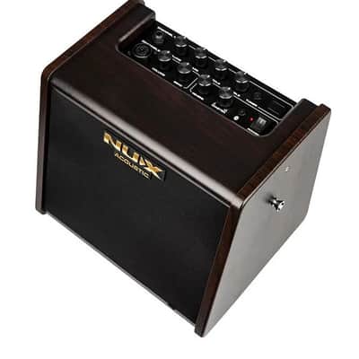 NuX AC-25 Portable 6.5-inch 25-watt Battery Operated Acoustic Guitar Amplifier image 7