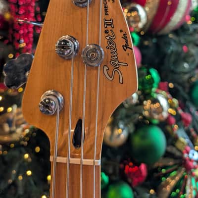 Squier II Precision Bass 1991 - Black MIK image 4