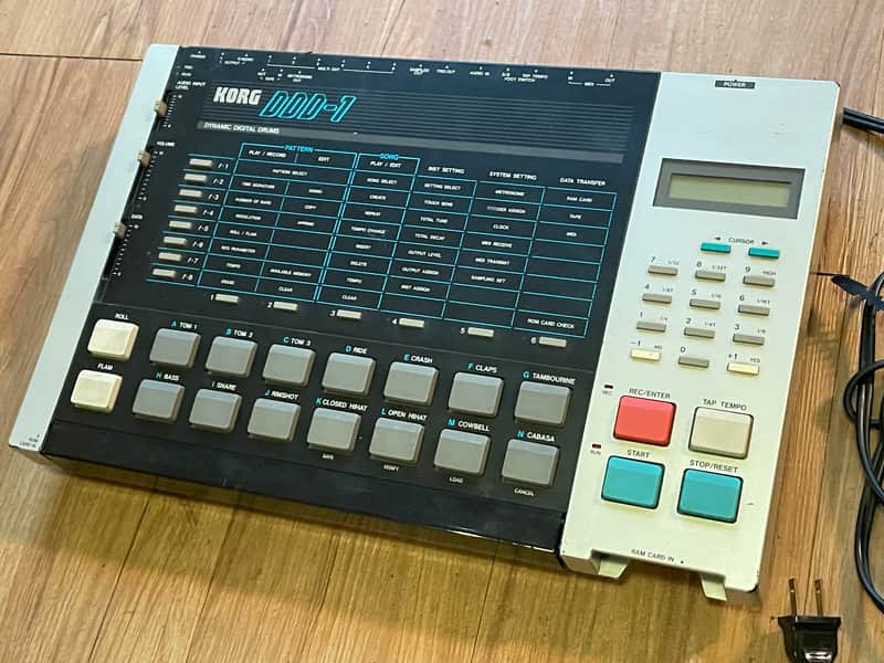 Korg DDD-1 1986 w/ Sampling Board image 1