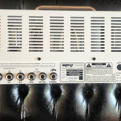 Orange Rocker 15 Terror 2-Channel 15-Watt Guitar Amp Head 2018 - Present - White image 4