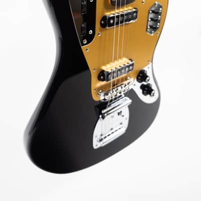 [SALE Ends June 30] [NEW] Fender FSR Made in Japan Traditional 60s Jaguar Black w/ Anodized Pickguard, Buzz Stop Bar, Hat Knobs LIMITED MODEL image 11