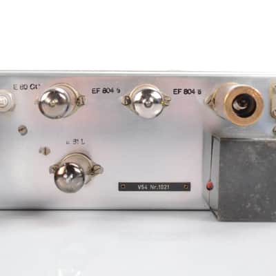 Vintage EMT V54 Tube Preamp for a Mono EMT-140 Plate Reverberator Reverb #30620 image 12