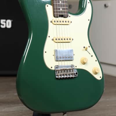 2019 Schecter USA Custom Shop Traditional Wembley-II Sherwood Green HSS image 3