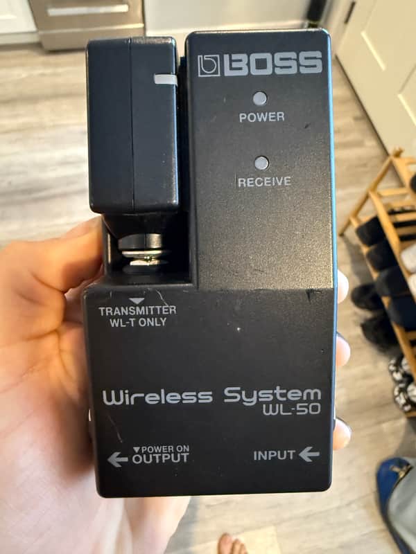 Boss WL-50 Wireless Pedal Board System 2018 - Present - Black image 1