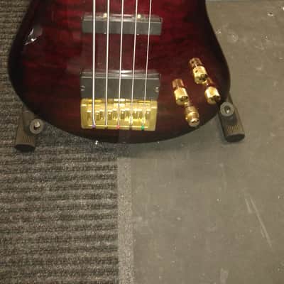 Spector 5 String Bass ? Burgundy image 2