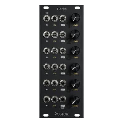 Vostok Instruments Ceres Eurorack Multi-Channel VCA Module image 3