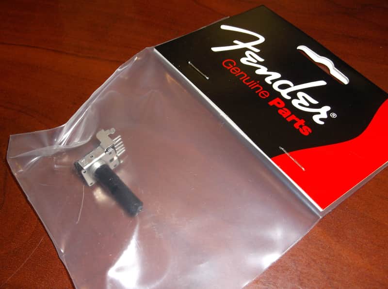 Genuine Fender 100K 10C Dual HOZ Snap-In Control Pot, 005-1020-000 image 1