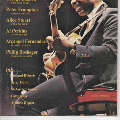 Guitar Player- Magazine, January 1974, George Benson cover image 1