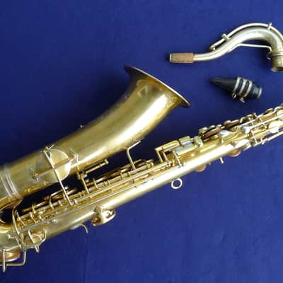 Vintage Gold-Plated Holton C Melody Saxophone Pro Overhauled image 3